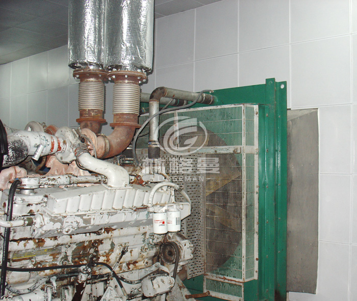 源昌廠發電機房環保治理